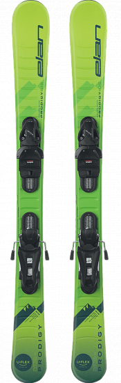 Горные лыжи детские Elan Prodigy Pro Jrs с креплениями El 4.5 Gw - Фото 1 большая