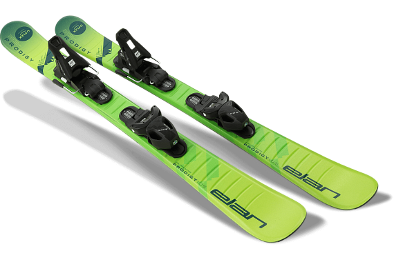 Горные лыжи детские Elan Prodigy Pro Jrs с креплениями El 4.5 Gw - Фото 2 большая