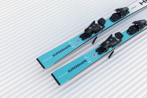 Горные лыжи детские Head Supershape JRS с креплениями JRS 7.5 GW CA BR 78 [H] White/Speedblue - Фото 4 большая