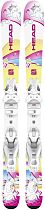 Горные лыжи детские Head Unicorn JRS с креплениями JRS 4.5 GW CA BR 80 [I] White/Pink