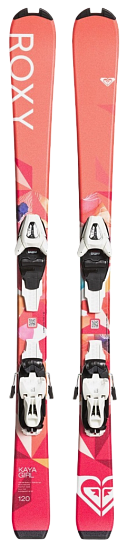 Горные лыжи детские Roxy Kaya Girl с креплениями L6 - Фото 1 большая