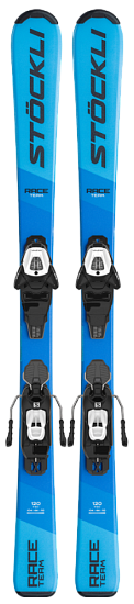 Горные лыжи детские Stockli Team Race Lt M с креплениями L6 140 - Фото 1 большая