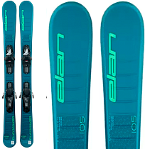 Горные лыжи детские Elan Playmaker U-Flex с креплениями El 4.5 Gw