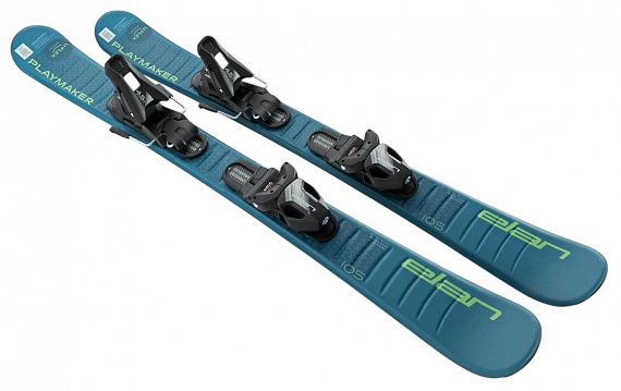 Горные лыжи детские Elan Playmaker U-Flex с креплениями El 4.5 Gw - Фото 2 большая