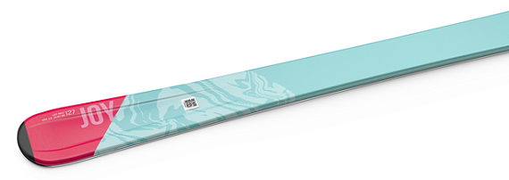 Горные лыжи детские Head Joy Pro (117-147) с креплениями Slr 7.5 Gw Ac Brake 78 [H] White/Mint - Фото 2 большая