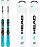 Горные лыжи детские Head Supershape Team Easy JRS (67-117)+JRS 4.5 GW CA BR 80 [I] White/Speedblue - Фото 1 малая