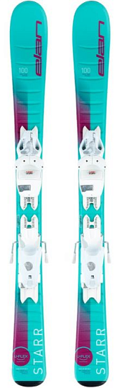 Горные лыжи детские Elan Starr 130-150 с креплениями EL 7.5 Shift - Фото 1 большая