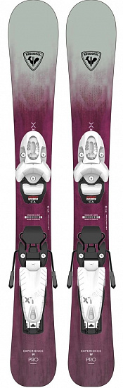 Горные лыжи детские Rossignol Experience W Pro-Drilled с креплениями Team 4 Gw B76 White - Фото 1 большая