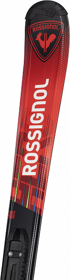 Горные лыжи детские Rossignol Hero Jr 100-140 Kid-X с креплениями Kid 4 Gw B76 Black - Фото 3 большая