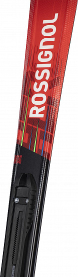 Горные лыжи детские Rossignol Hero Jr 100-140 Kid-X с креплениями Kid 4 Gw B76 Black - Фото 5 большая