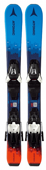 Горные лыжи Atomic Vantage Jr 70-90 с креплениями C5 GW Blue/Red - Фото 1 большая