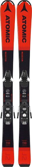 Горные лыжи Atomic Redster J2 100-120 с креплениями C5 SR Red/Black - Фото 1 большая
