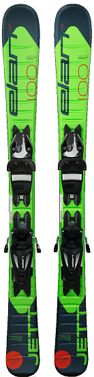 Горные лыжи детские с креплениями Elan Jett QS El 7.5 (130-150) - Фото 1 большая