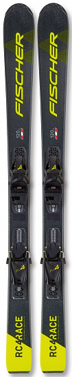 Горные лыжи Fischer Rc4 Race Jr. (70-120) с креплениями Fj4 Gw Ac Slr Brake 80 [I] - Фото 1 большая