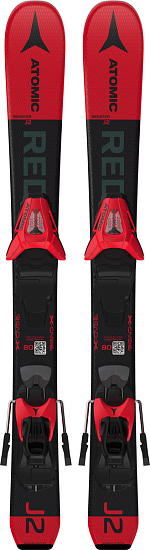 Горные лыжи Atomic Redster J2 с креплениями C 5 GW Red - Фото 1 большая