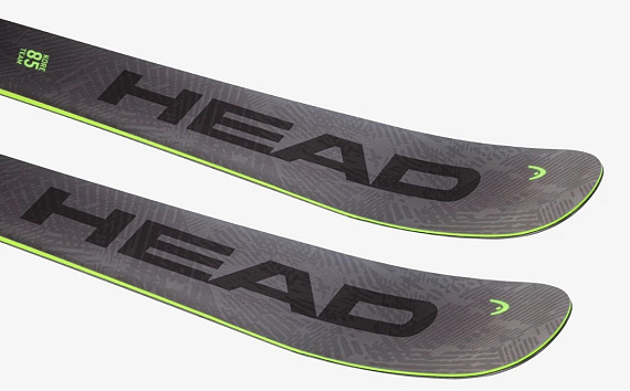 Горные лыжи Head Kore Team SW Yellow/Anthracite - Фото 2 большая