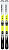 Горные лыжи детские Head Supershape Team Easy +Sx 4.5 Gw Ca Brake 80 White/Yellow - Фото 1 малая