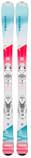 Горные лыжи детские Head Joy Easy + 4.5 Gw Ca Brake 80 White/Mint - Фото 1 большая