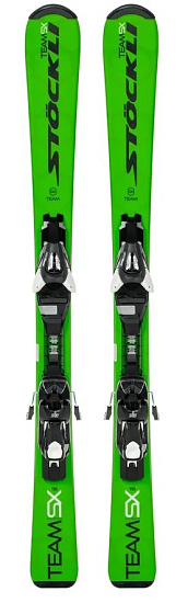 Горные лыжи детские Stockli Team SX с креплениями EC5J75 - Фото 1 большая