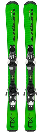 Горные лыжи детские Stockli Team-EC5 с креплениями EC5J75 - Фото 1 большая