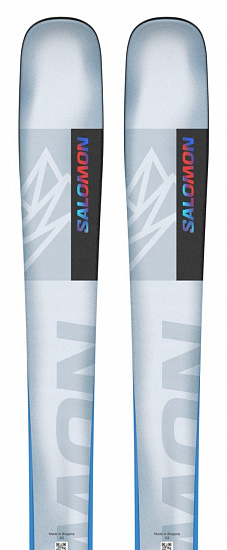 Горные лыжи детские Salomon N Qst Blank Team Il Blu/Pn B3/P - Фото 2 большая