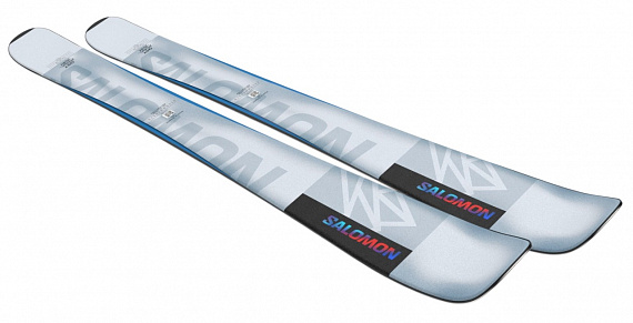 Горные лыжи детские Salomon N Qst Blank Team Il Blu/Pn B3/P - Фото 4 большая