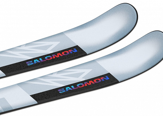 Горные лыжи детские Salomon N Qst Blank Team Il Blu/Pn B3/P - Фото 5 большая