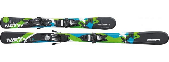 Горные лыжи с креплениями Elan MAXX QT EL 4.5 (110-120) - Фото 3 большая