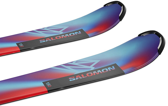 Горные лыжи детские Salomon L Qst Jr S с креплениями C5 Gw - Фото 4 большая