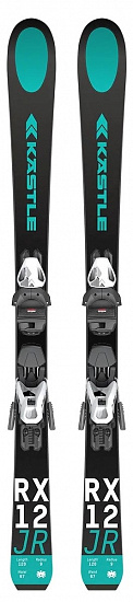 Горные лыжи детские Kastle RX12 JR prem с креплениями K7.5 SLR GW - Фото 1 большая