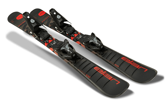 Горные лыжи с креплениями Elan Maxx RED QS 130-150 + EL 7.5 Shift - Фото 2 большая