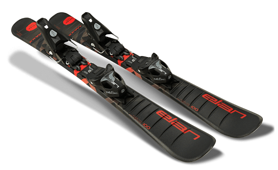 Горные лыжи с креплениями Elan Maxx RED QS 70-90 + EL 4.5 Shift - Фото 2 большая
