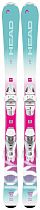Горные лыжи детские Head Joy Easy с креплениями 7.5 Gw Ca Brake 78 [H] Mint/Pink