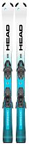 Горные лыжи детские Head Supershape с креплениями Jrs 7.5 Gw Ca White/Speedblue