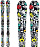 Горные лыжи детские Head Monster Easy JRS (67-117) с крепл. JRS 4.5 GW CA Brake 80 [I] White/Black - Фото 1 малая