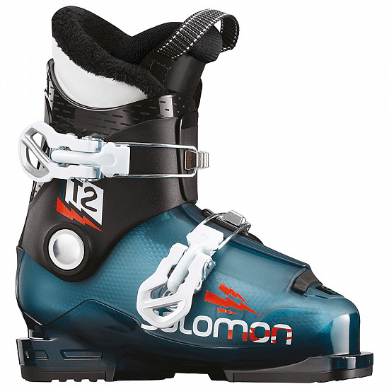 Горнолыжные ботинки детские Salomon T2 RT Marrocan Blue/Black/Wh - Фото 1 большая