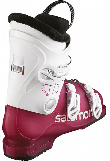 Горнолыжные ботинки детские Salomon T3 RT Pink/White - Фото 2 большая