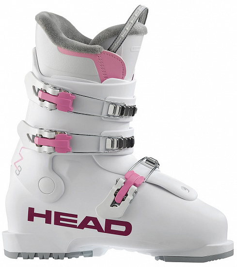 Горнолыжные ботинки детские Head Z3 White-Pink - Фото 1 большая