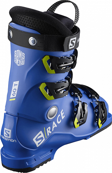 Горнолыжные ботинки детские Salomon S/Race 60T L B/Acid Green - Фото 2 большая