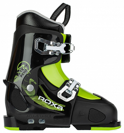Горнолыжные ботинки детские Roxa Chameleon 3 Black/Lime - Фото 1 большая
