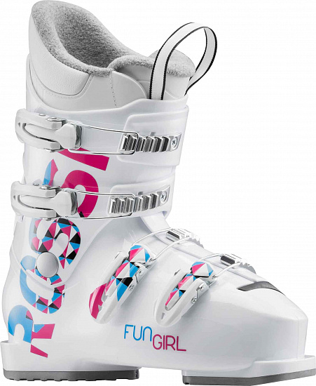 Горнолыжные ботинки детские Rossignol Fun Girl J4 White - Фото 1 большая