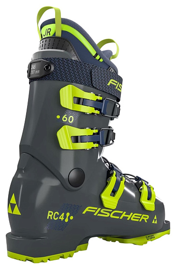 Горнолыжные ботинки детские Fischer Rc4 60 Jr Gw Rhino Grey/Rhino Grey - Фото 5 большая
