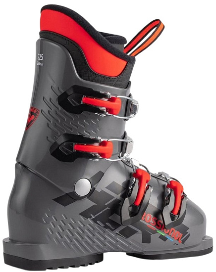 Горнолыжные ботинки детские Rossignol Hero J4 Meteor Grey - Фото 3 большая