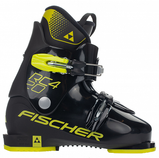 Горнолыжные ботинки детские Fischer RC4 20 Jr Black/Black - Фото 1 большая