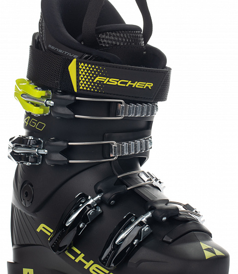 Горнолыжные ботинки детские Fischer RC4 60 Thermoshape Black/Black - Фото 3 большая