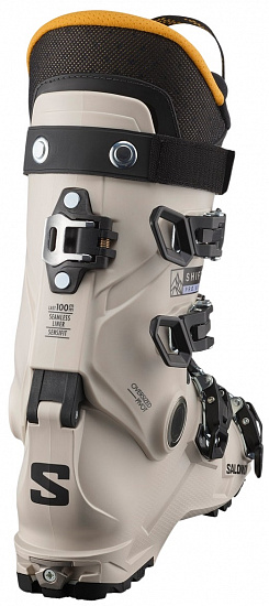 Горнолыжные ботинки детские Salomon Shift Pro 80 T At Gw Rainy Day/Black/Solar Power - Фото 2 большая