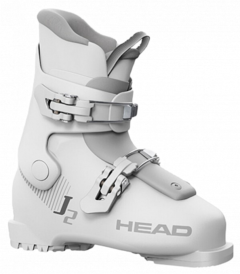 Горнолыжные ботинки детские Head J2 White/Grey - Фото 1 большая