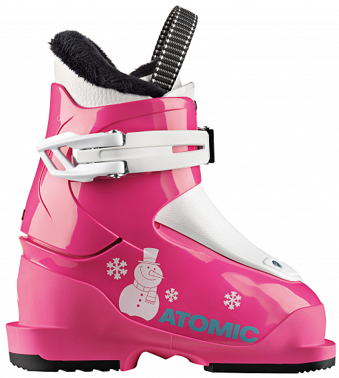 Горнолыжные ботинки детские Atomic Hawx Girl 1 Pink/White - Фото 1 большая