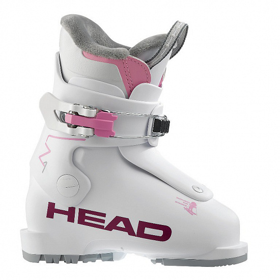 Горнолыжные ботинки детские Head Z1 White-Pink - Фото 1 большая