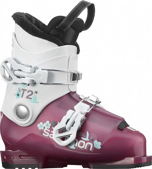 Горнолыжные ботинки детские Salomon T2 RT Girly - Фото 1 большая